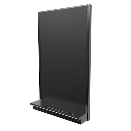 Lozier Gondola Wall Display Add-On, Black 48W 84H 13D P483S-AD